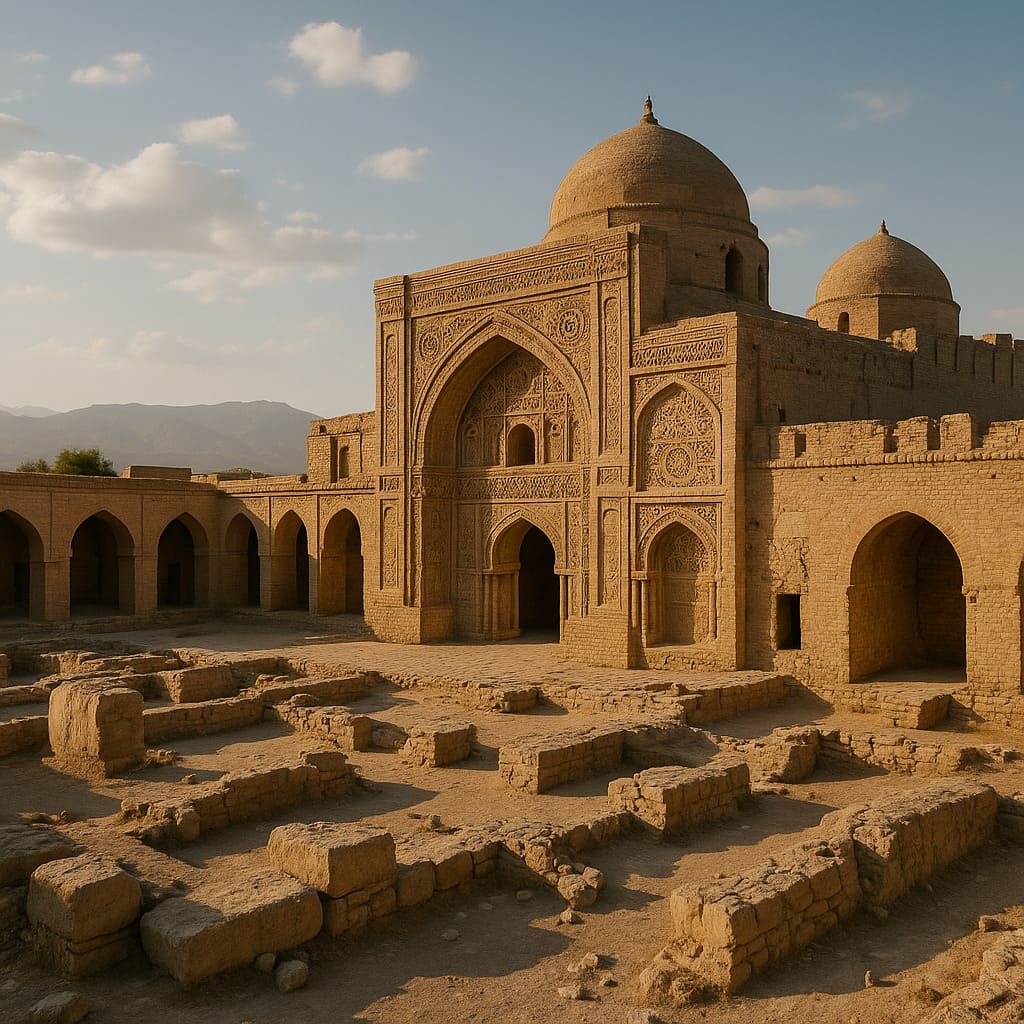 Palace of Sultan Masud III Ghazni City Afghanistan