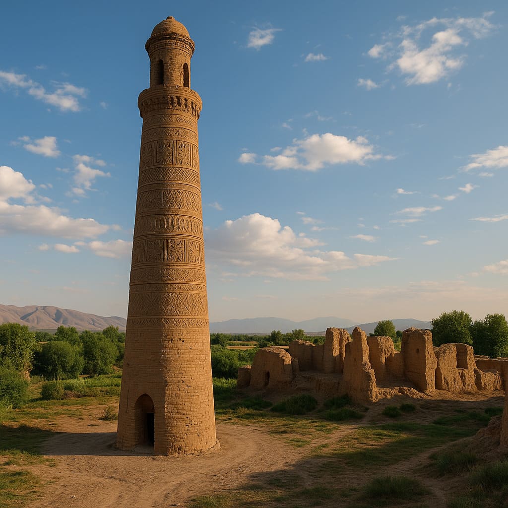 Goshta Minaret, Goshta District, Afghanistan